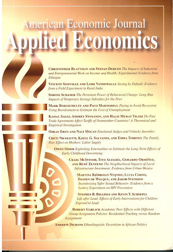 American Economic Journal Applied Economics