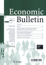 Economics Bulletin