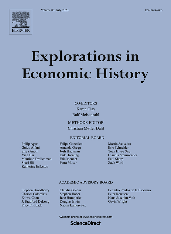 Explorations In Economic History