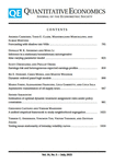 Quantitative Economics